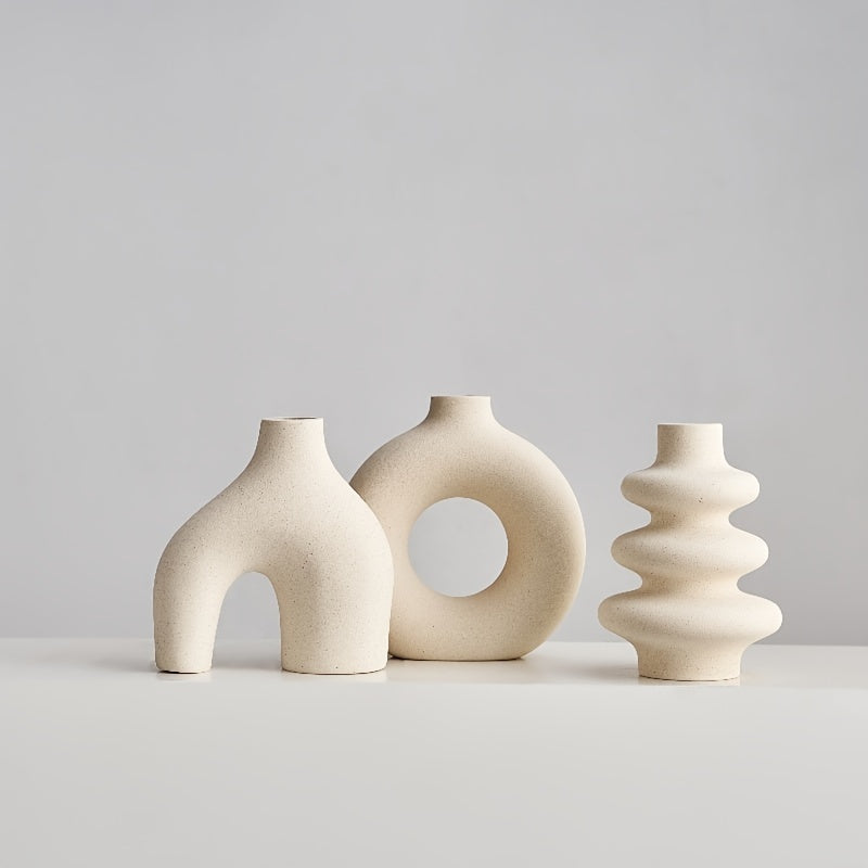 Contemporary Ceramic Vase Set