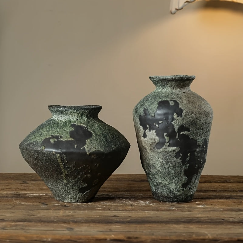 Ceramic Vase - Vintage Bronze Color