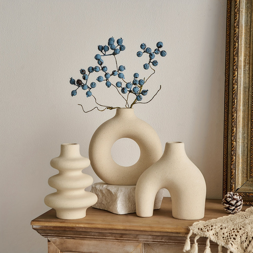 Contemporary Ceramic Vase Set
