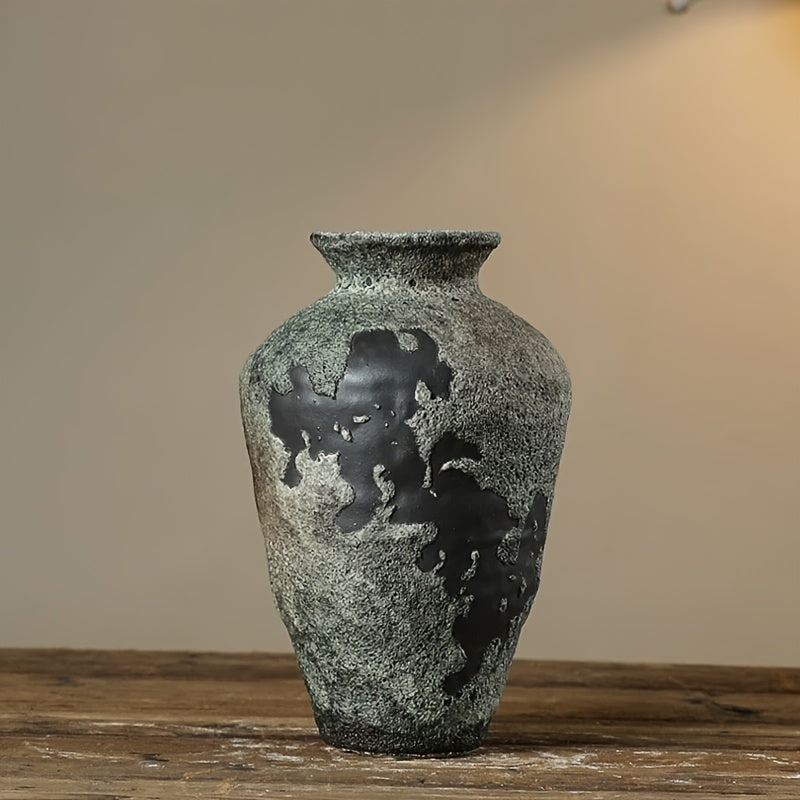 Ceramic Vase - Vintage Bronze Color