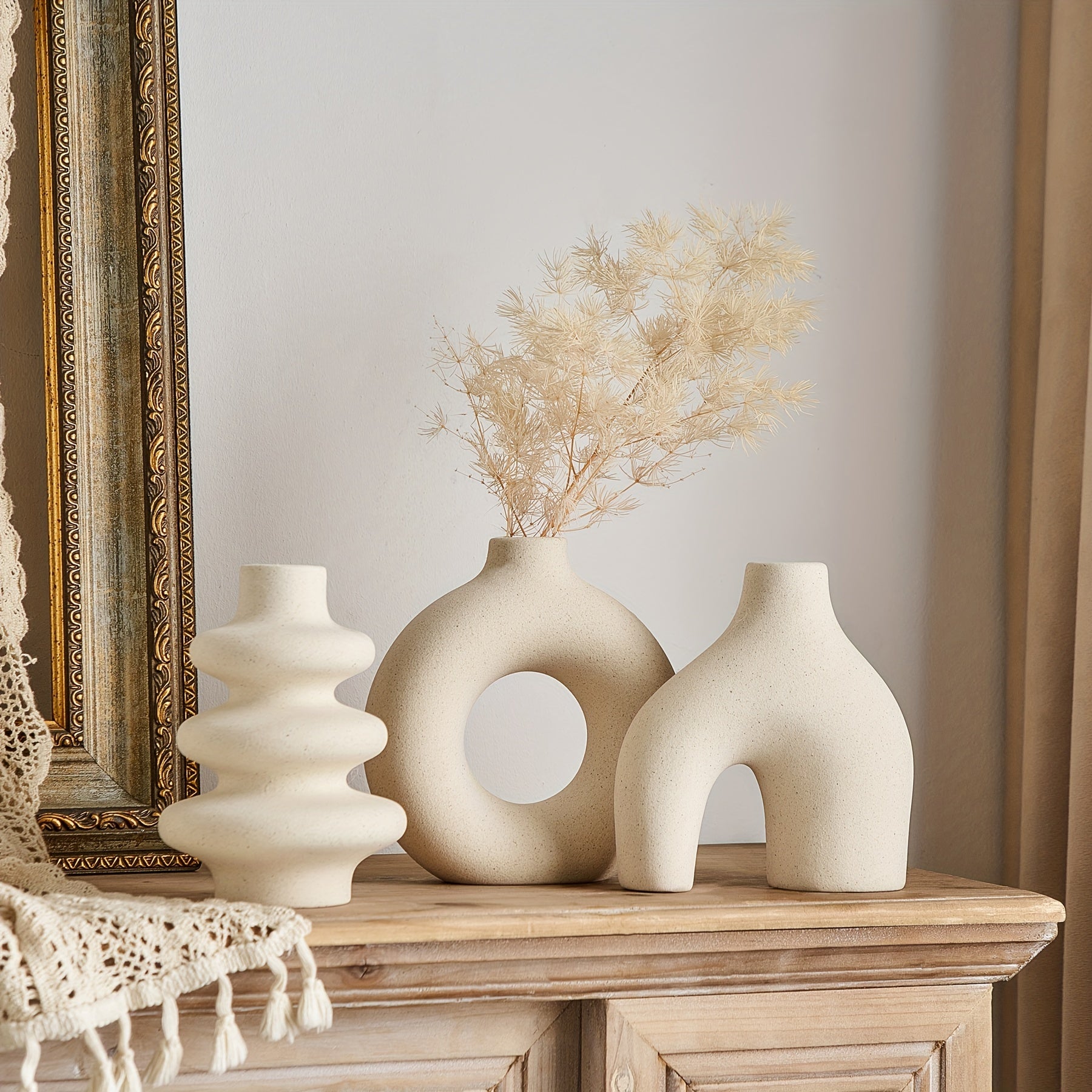 Contemporary Ceramic Vase Set