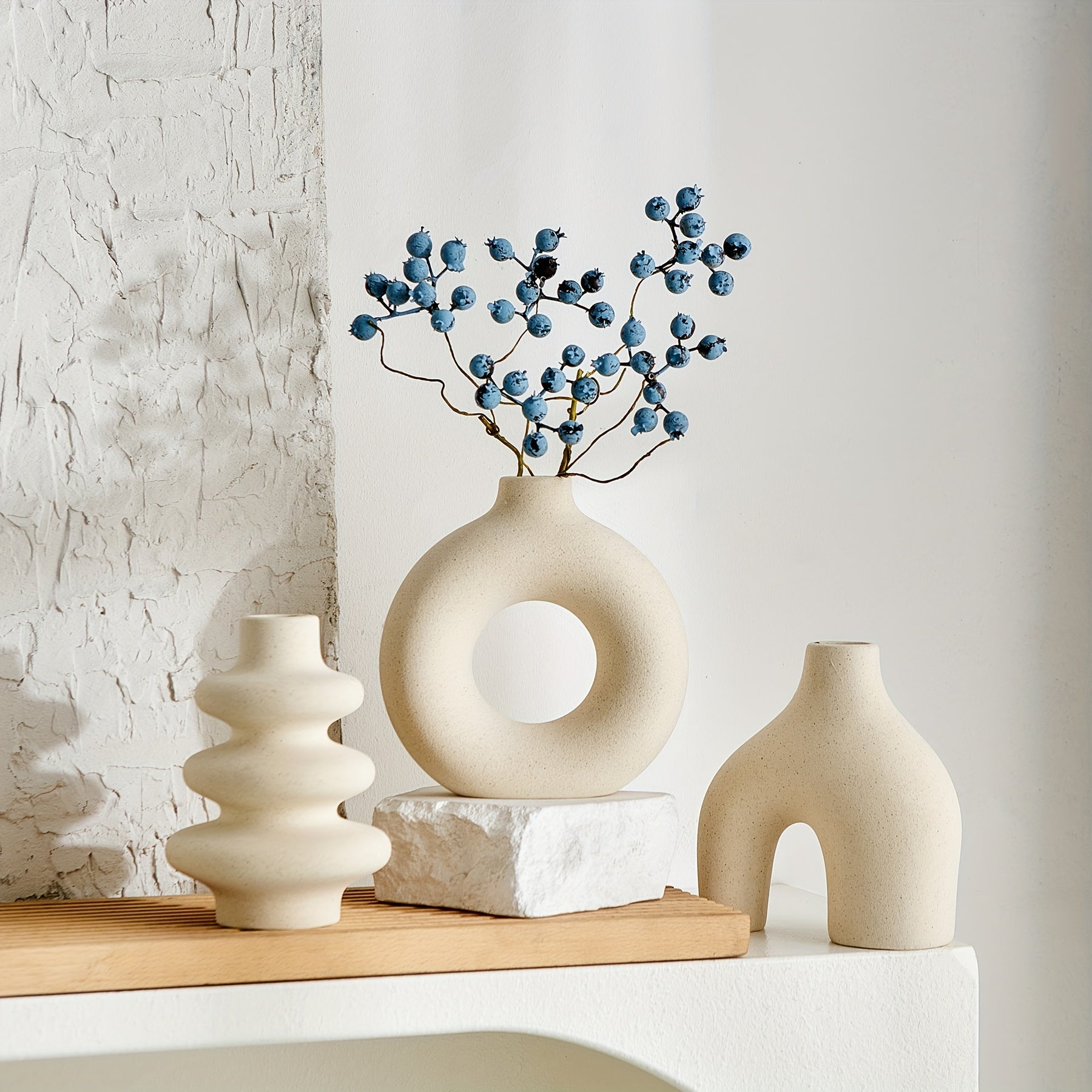Contemporary Ceramic Vase Set