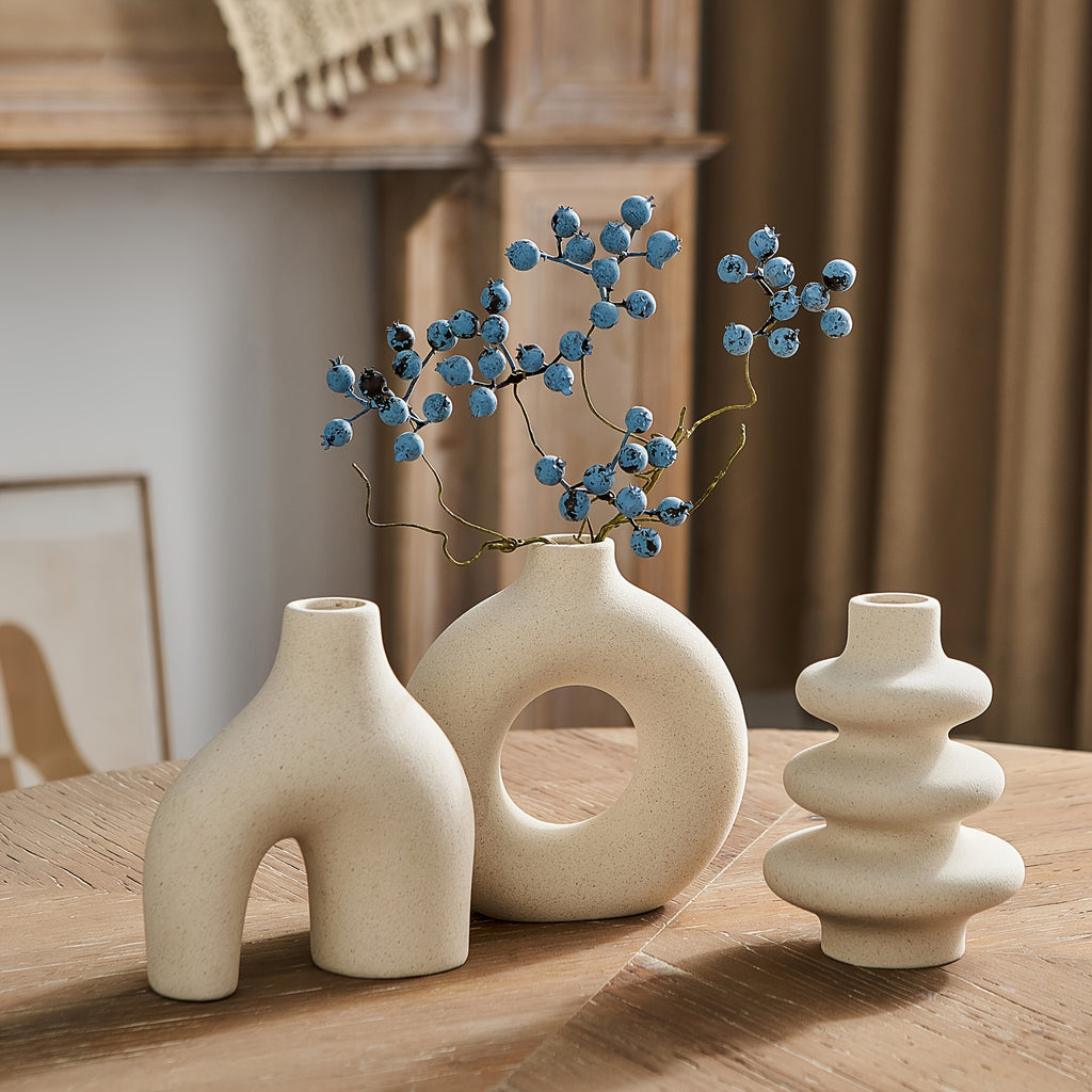 Contemporary Ceramic Vase Set