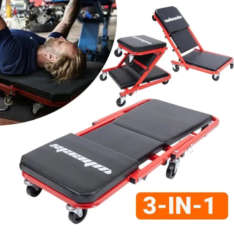 Foldable Car Repair Stool
