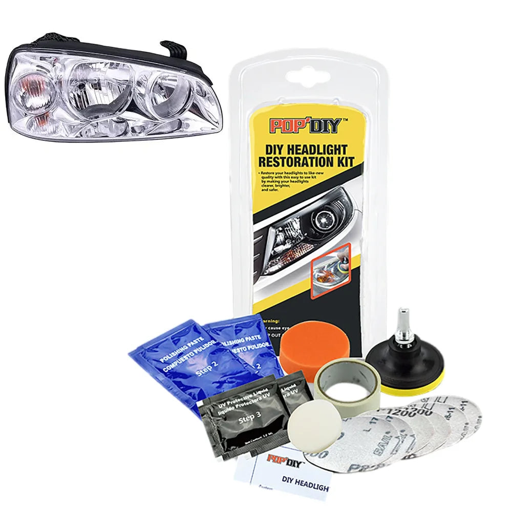 Car Headlight Restoration Kit