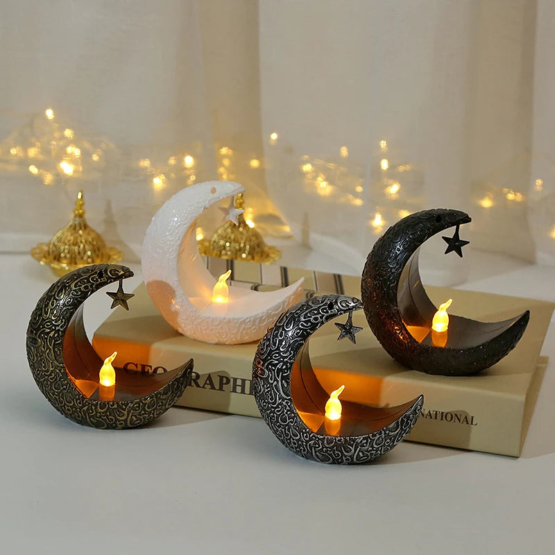 Led Candlestick Star Moon Light