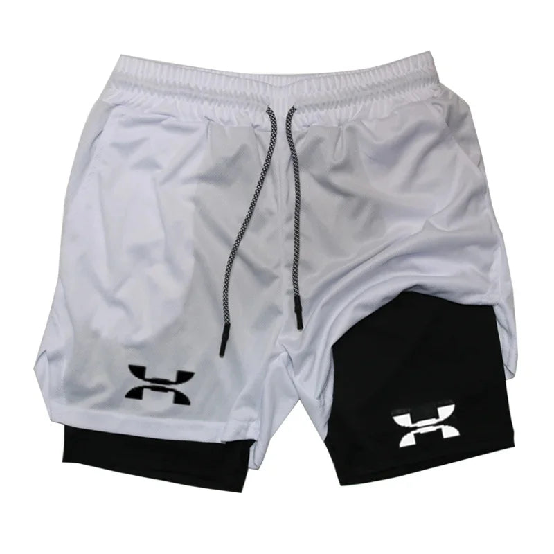 Men's Sports Shorts 2 In 1