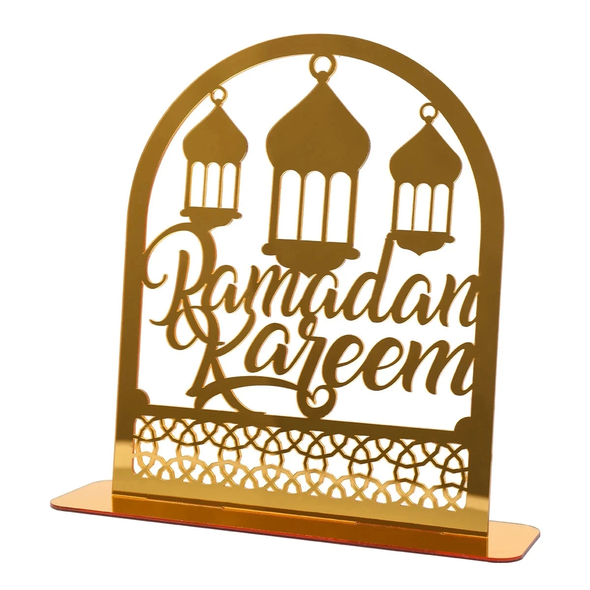 Ramadan Tray Table Centerpieces Plate