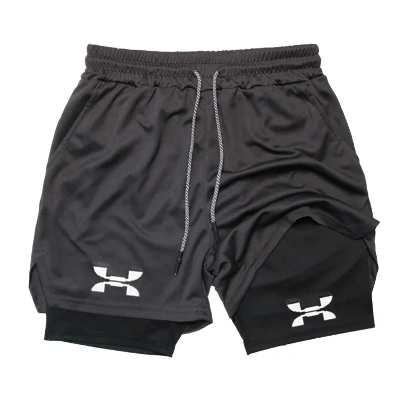 Men's Sports Shorts 2 In 1