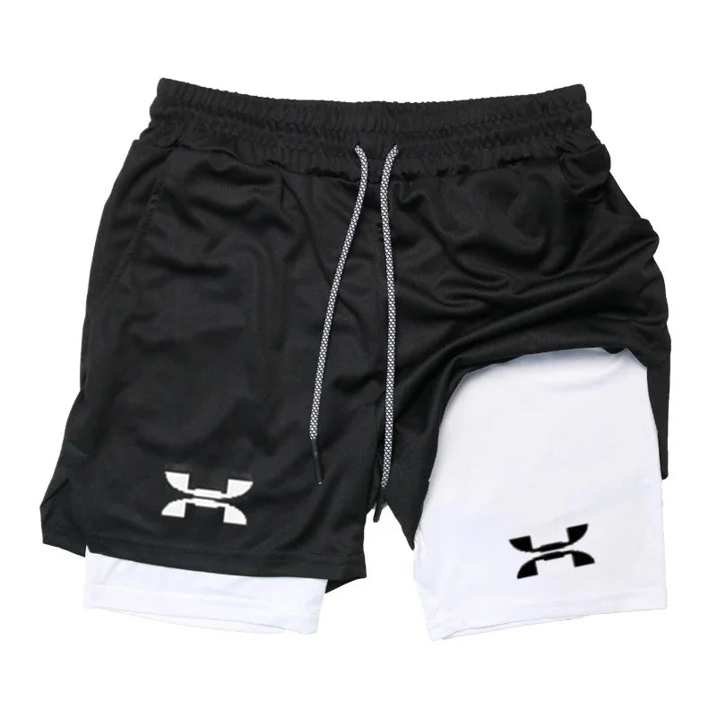 Men's Sports Shorts 2 In 1