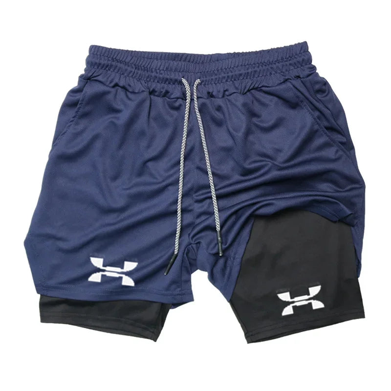 Men's Sports Shorts 2 In 1