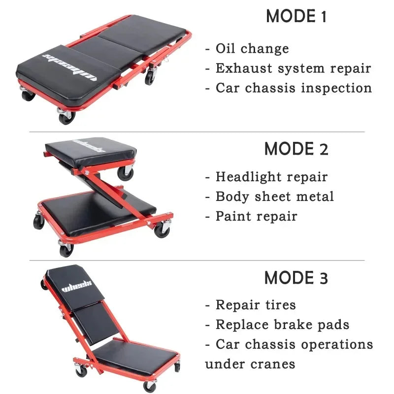 Foldable Car Repair Stool