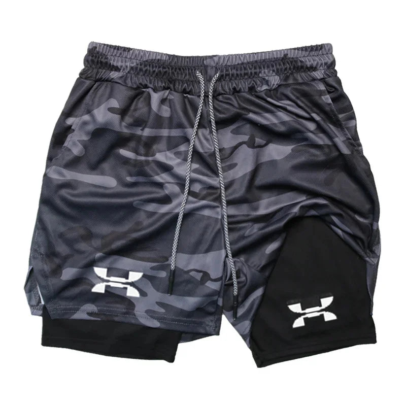 Men's Sports Shorts 2 In 1