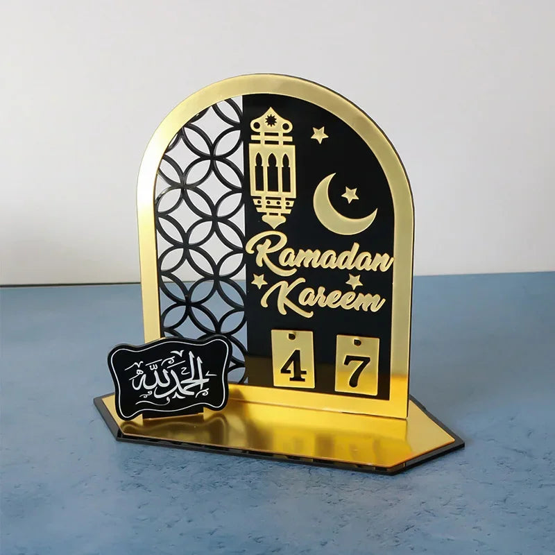 Acrylic Ramadan Countdown Calendar