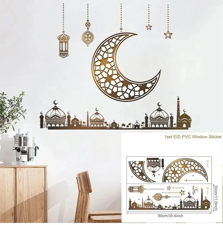 Eid, Ramadan Window Stickers  Decoration