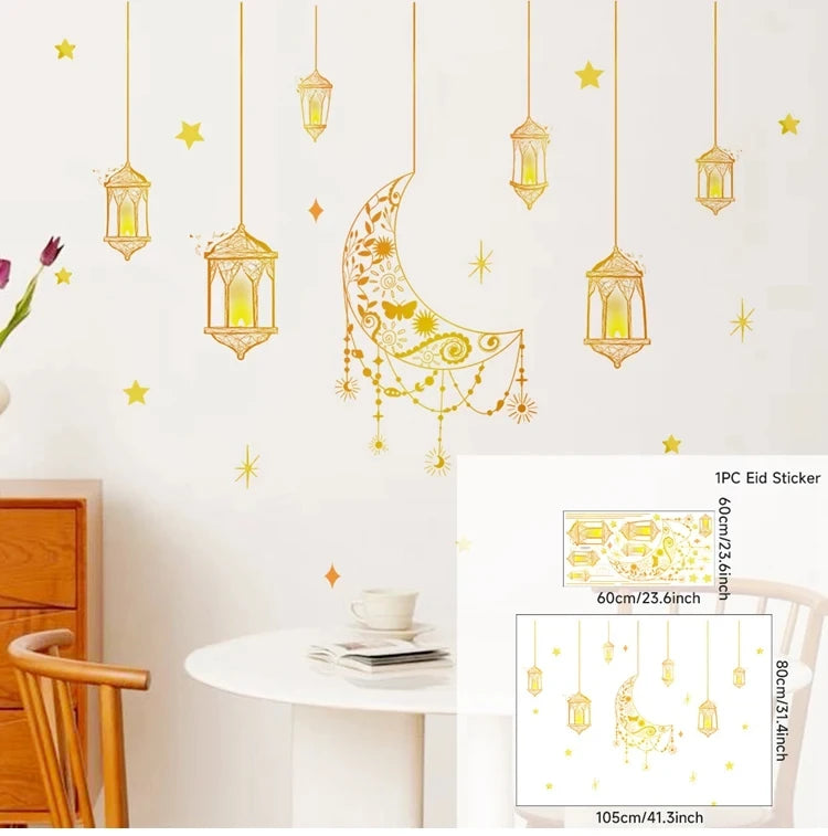 Eid, Ramadan Window Stickers  Decoration