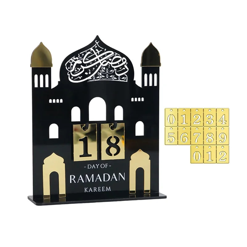 Acrylic Ramadan Countdown Calendar