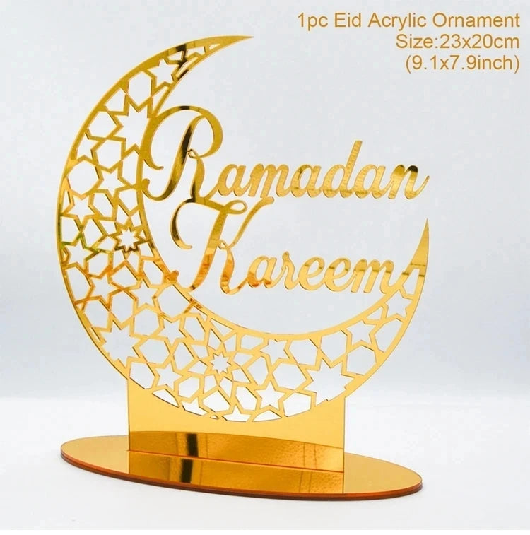 Ramadan Tray Table Centerpieces Plate