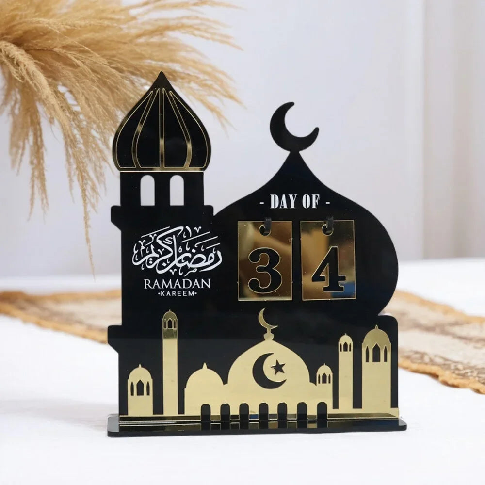 Acrylic Ramadan Countdown Calendar