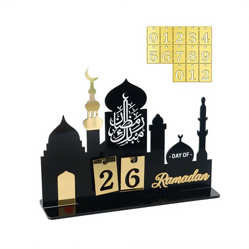Acrylic Ramadan Countdown Calendar
