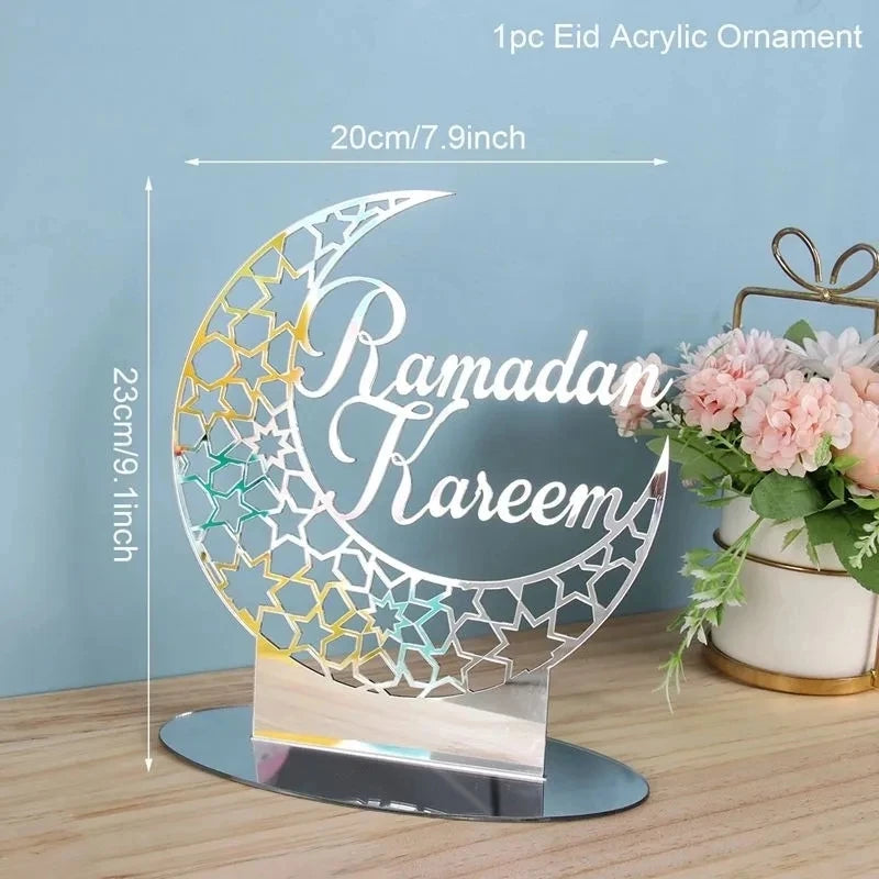 Ramadan Tray Table Centerpieces Plate