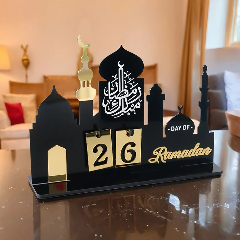 Acrylic Ramadan Countdown Calendar