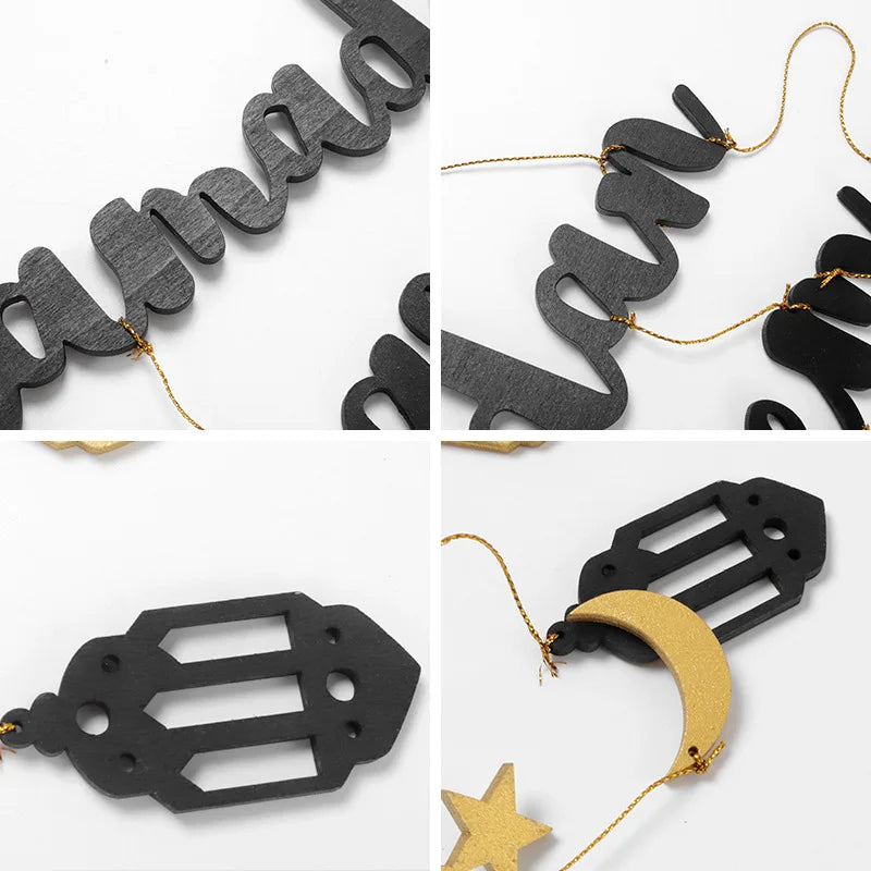 Ramadan Kareem Hanging Wooden Sign