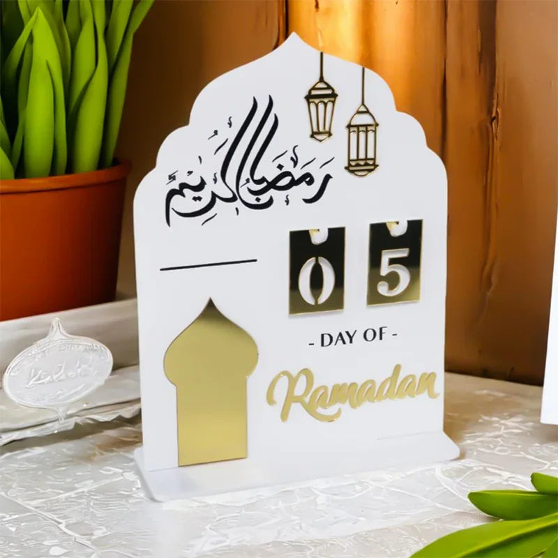 Acrylic Ramadan Countdown Calendar
