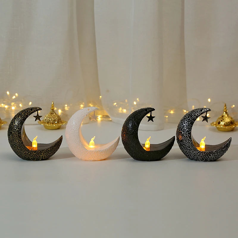 Led Candlestick Star Moon Light