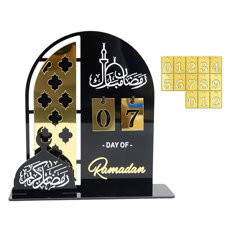 Acrylic Ramadan Countdown Calendar