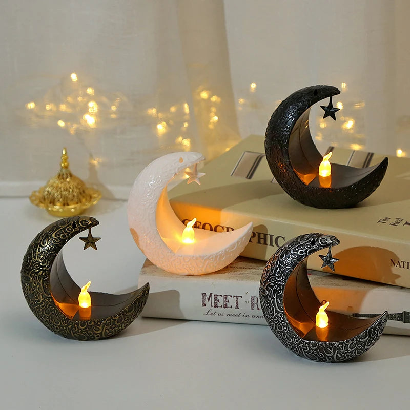 Led Candlestick Star Moon Light