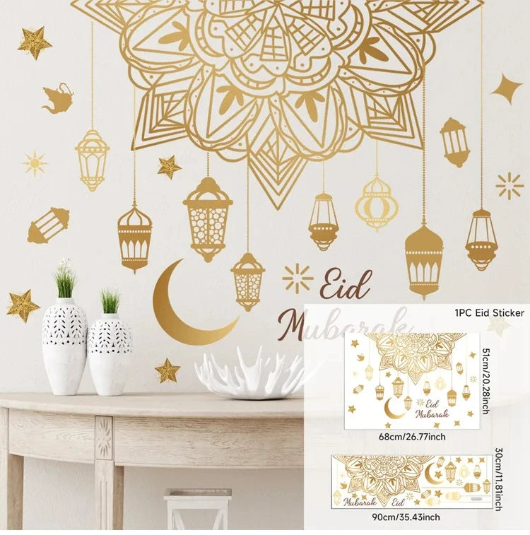 Eid, Ramadan Window Stickers  Decoration