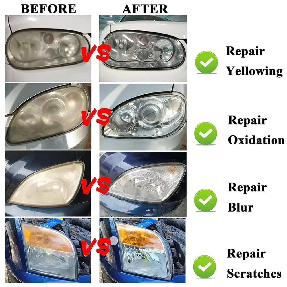 Headlight Restoration Liquid Polymer