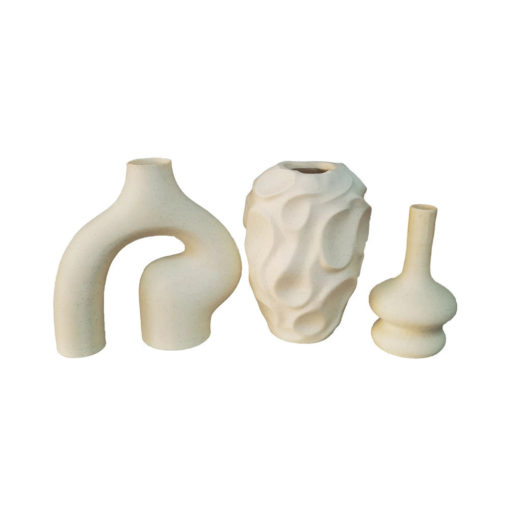 Bohemian Ceramic Vase Set