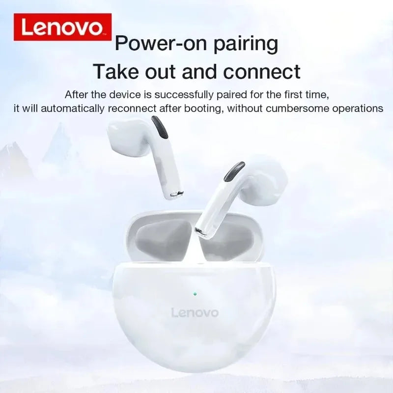 Lenovo HT38 TWS Bluetooth Earphone Mini Earbuds with Mic for  Sport 9D Stere