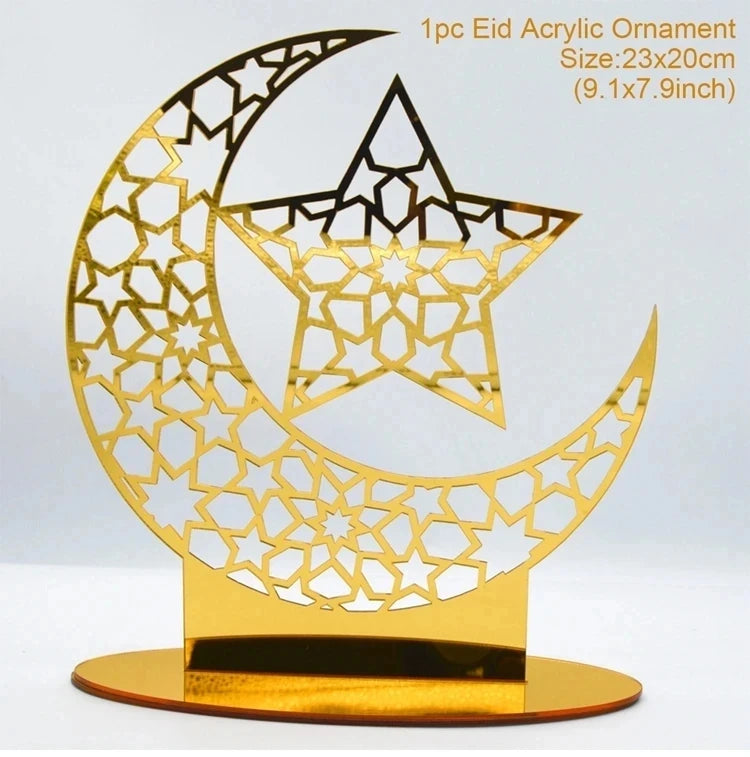 Ramadan Tray Table Centerpieces Plate