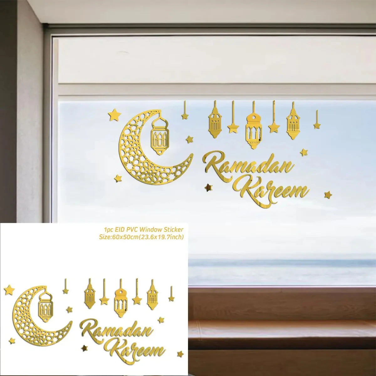Eid, Ramadan Window Stickers  Decoration