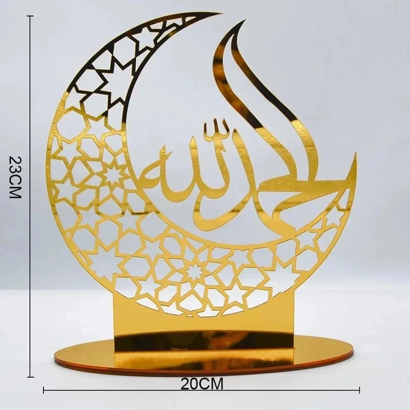 Ramadan Tray Table Centerpieces Plate