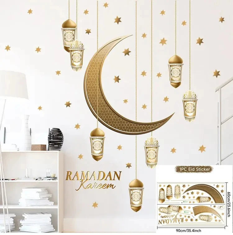 Eid, Ramadan Window Stickers  Decoration