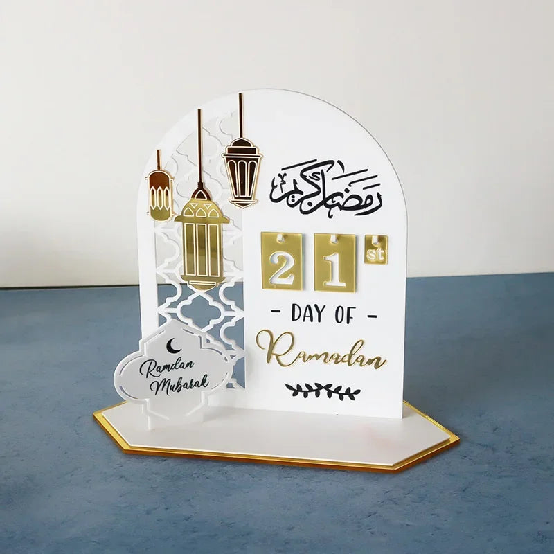 Acrylic Ramadan Countdown Calendar