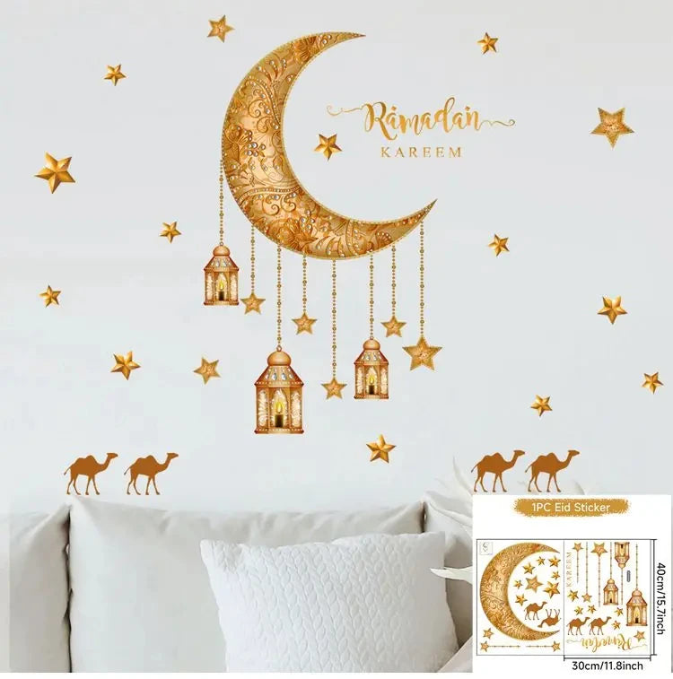 Eid, Ramadan Window Stickers  Decoration